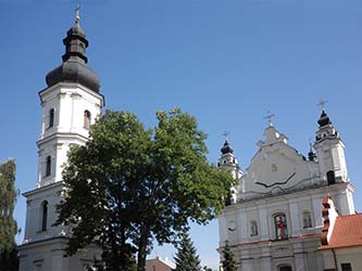 Catholic church 
        of the Assumption of the Blessed Virgin Mary in Pinsk