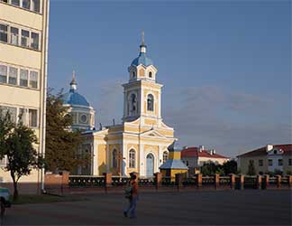 Orthodox church in Pruzhany