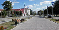 in Lenin Street in Stolin