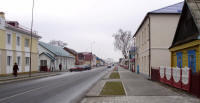 Sovetskaya Street in Stolin