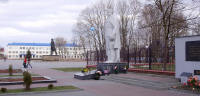 War Memorial in Sovetskaya Street, Stolin