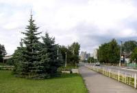 Svobody Street in Zhabinka