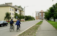 Svobody Street in Zhabinka